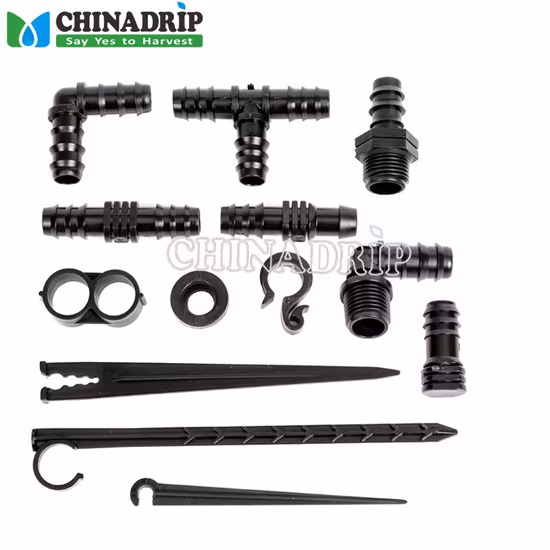 Fitting Pipe Connector Tee Plastic Irrigation System